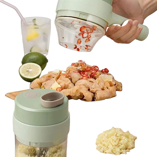 Elektrisk Grønnsakskutter Med Kraftig Motor For Effektiv Matlaging 0