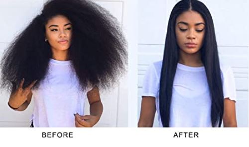 Elektrisk Hårkam for Rett Hår Med Justerbare Varmeinnstillinger 2