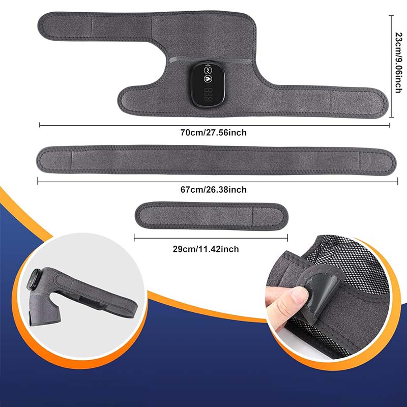 Elektrisk Knestøtte med Varme og Massasje 1