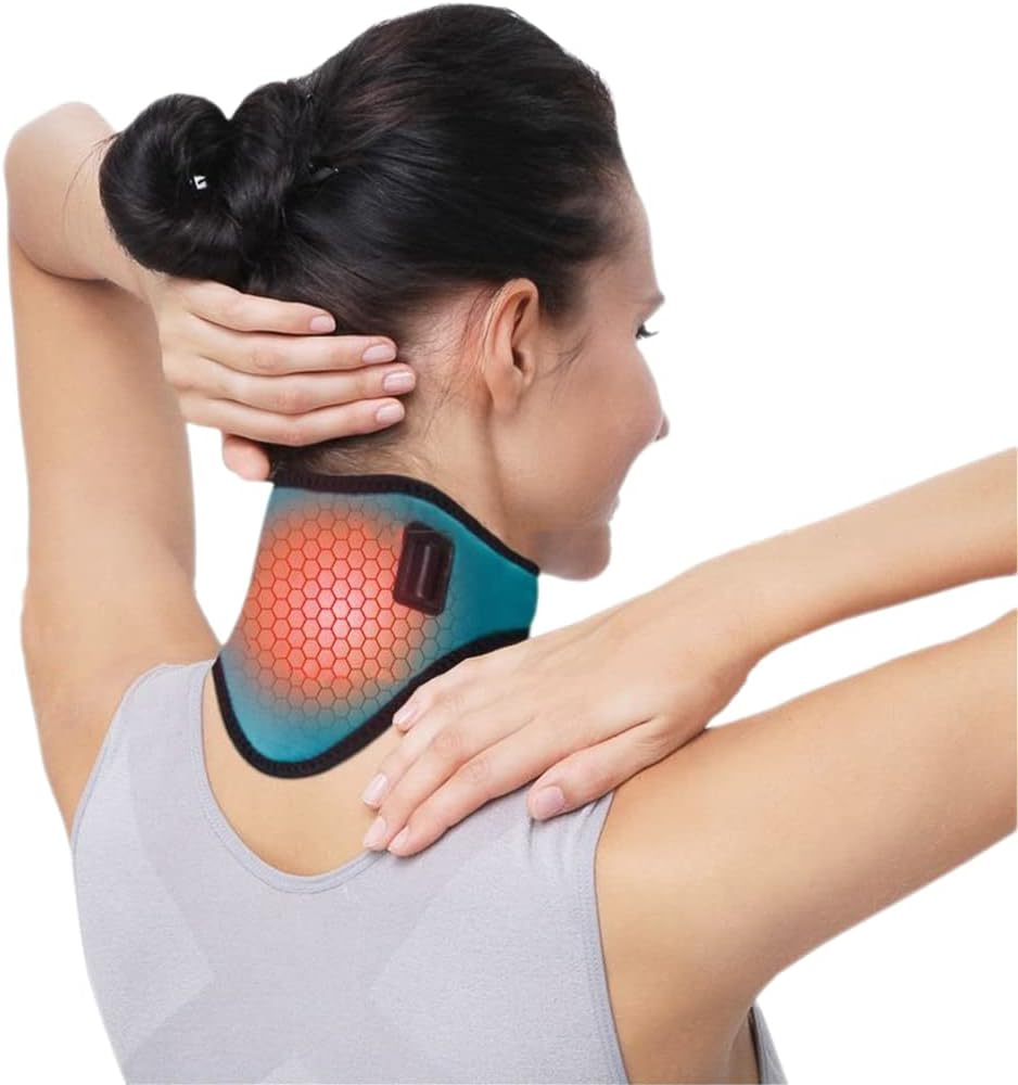 Elektrisk Nakkevarmer med Justerbar Støtte 2