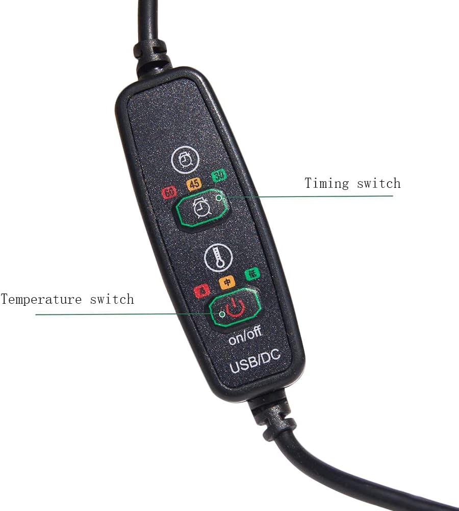 Elektrisk Nakkevarmer med Justerbar Støtte 3