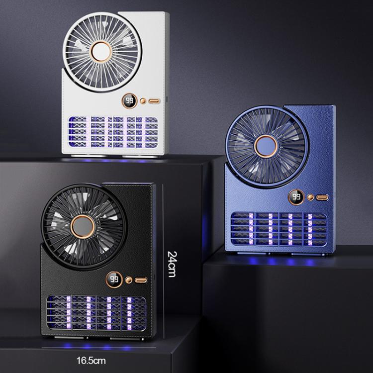 Elektrisk Vifte med Myggfelle og LED Display 1