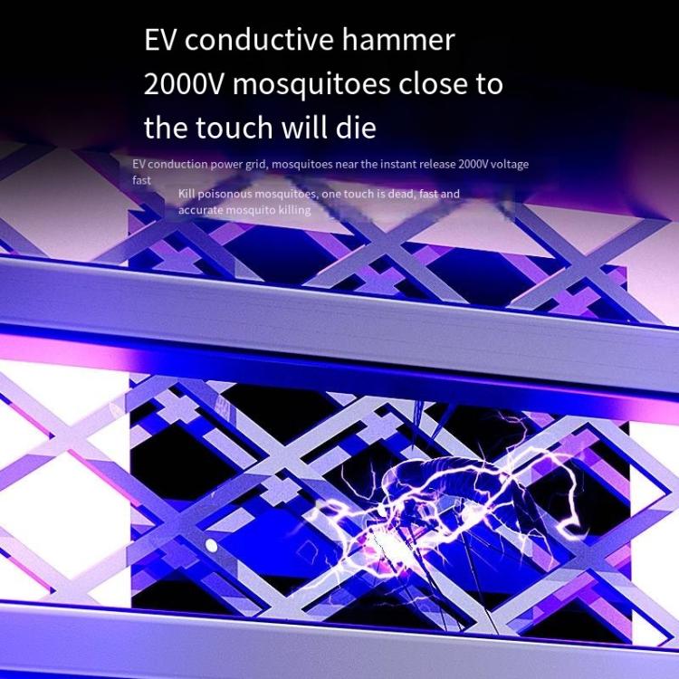 Elektrisk Vifte med Myggfelle og LED Display 5