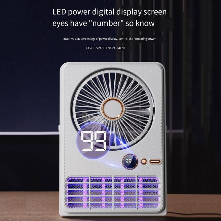 Elektrisk Vifte med Myggfelle og LED Display 6
