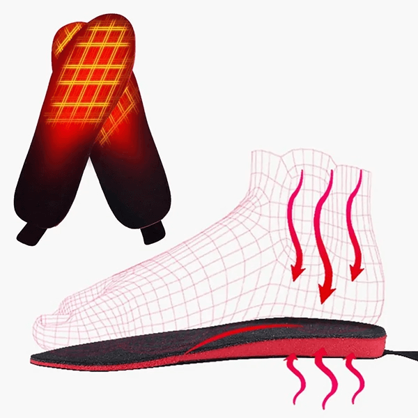 Elektriske Innleggssåler Med Fjernkontroll For Varme Føtter 2