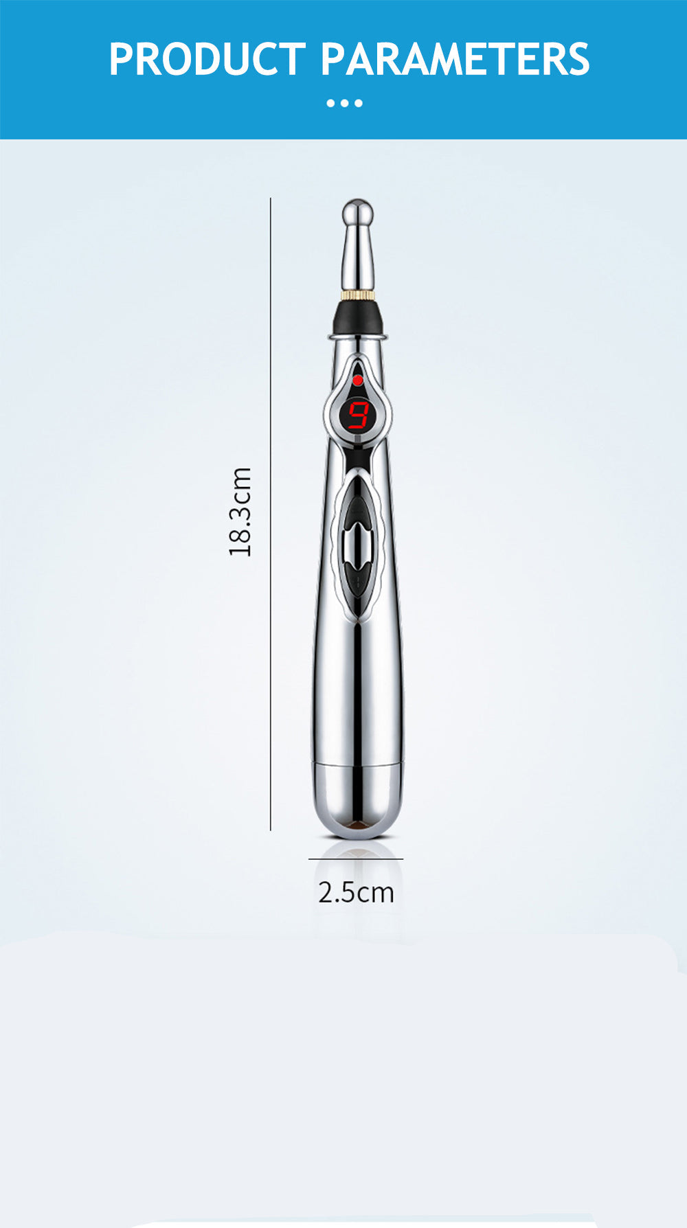 Elektronisk Akupunkturpenne for Energimassasje 3