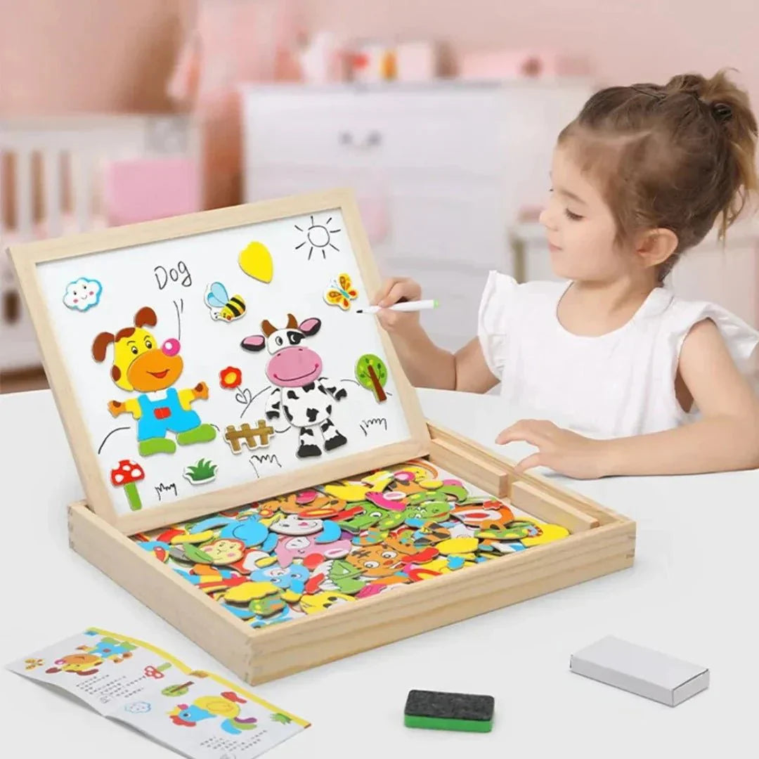 Ensemble de Planches à Dessin Double Face pour Enfants Créatif 1