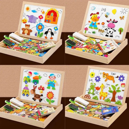 Ensemble de Planches à Dessin Double Face pour Enfants Créatif 3