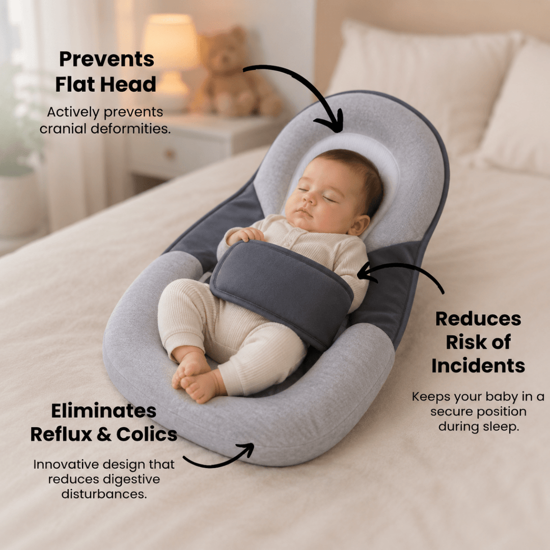 Ergonomisk Babypute med Lett Helling for Daglig Komfort 3