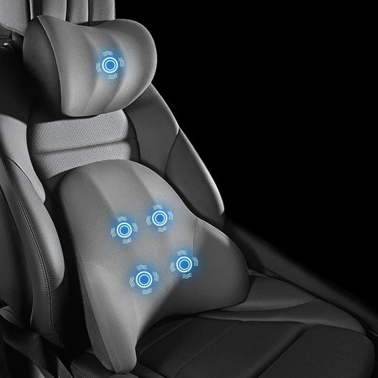 Ergonomisk Nakke- og Korsryggpute med Vibrasjonsmassasje 9