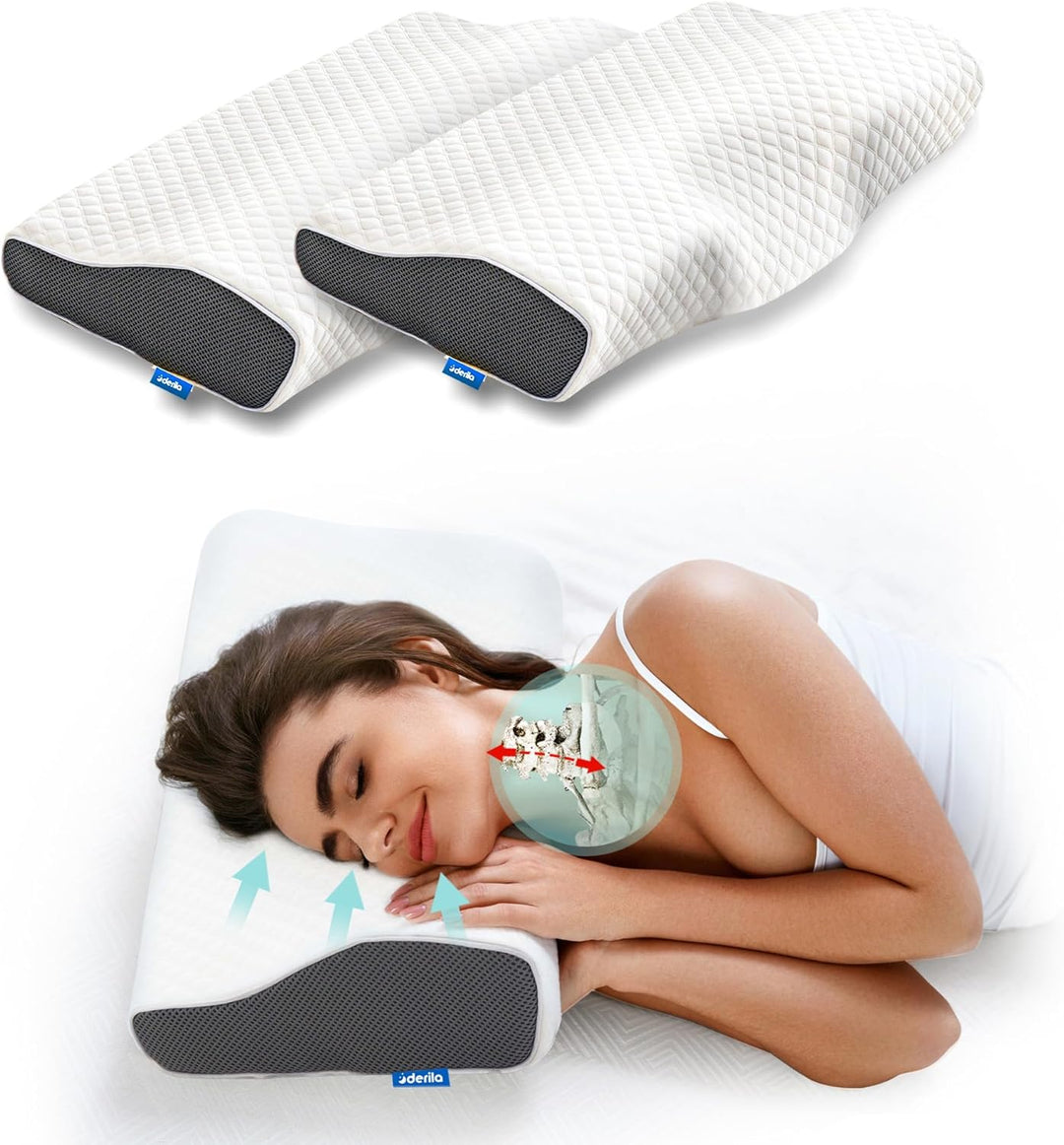 Ergonomisk Pute for Søvn med Konturdesign 1