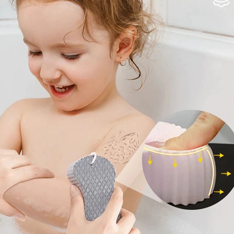 Familievennlig Eksfolierende Badesvamp Ultra Myk 2