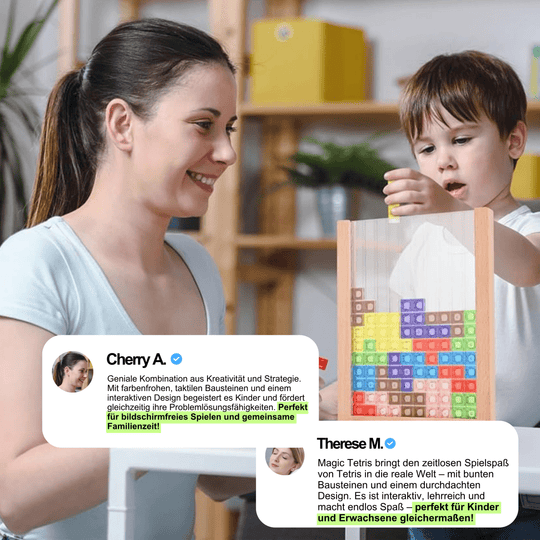 Familievennlig Puslespill Tetris for Barn og Voksne 5