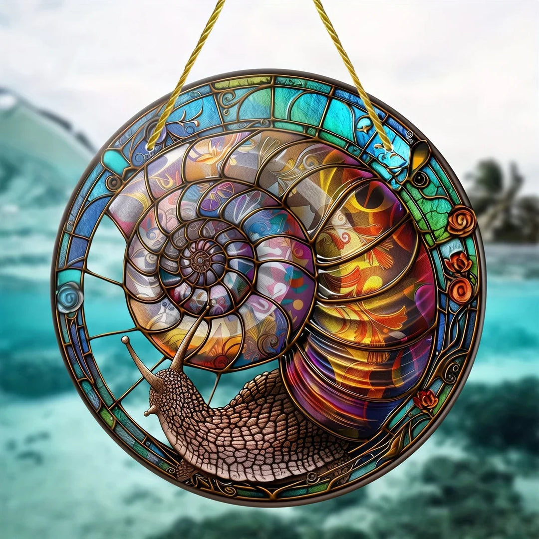 Fargerik Solfanger i Snegledesign 2