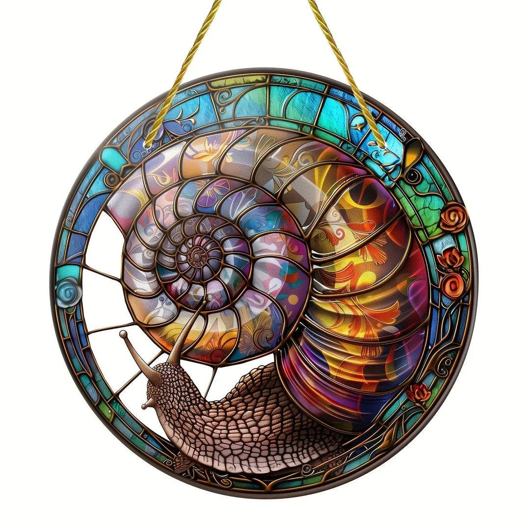 Fargerik Solfanger i Snegledesign 4