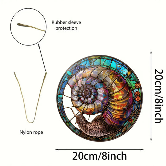 Fargerik Solfanger i Snegledesign 5