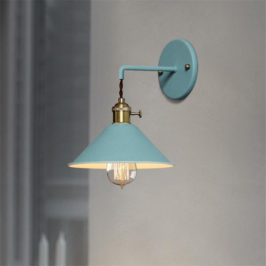 Fargerik Vegglampe Retro Design for Stue og Soverom 3