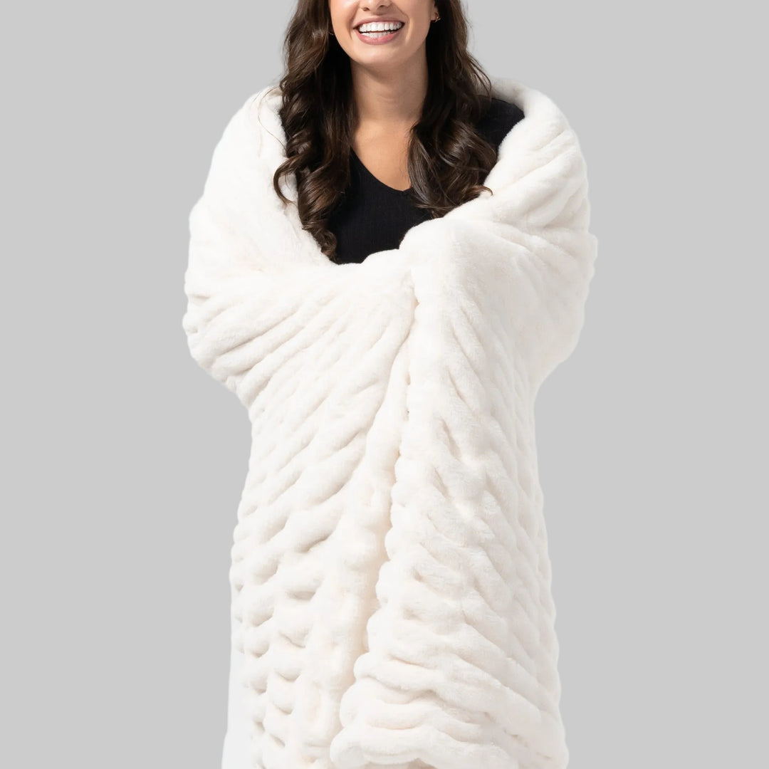 Faux Fur Teppe Ripple 0