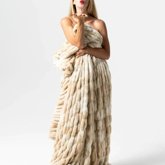 Faux Fur Teppe Ripple 5