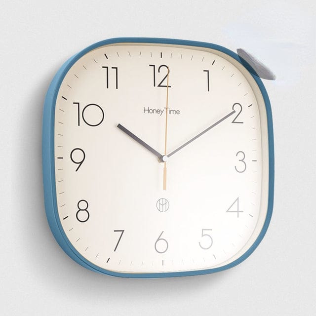 Firkantet Veggklokke Retro Stil 3
