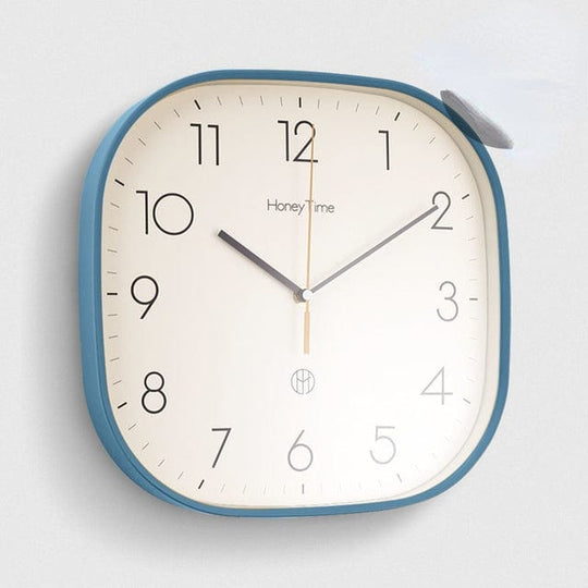 Firkantet Veggklokke Retro Stil 3
