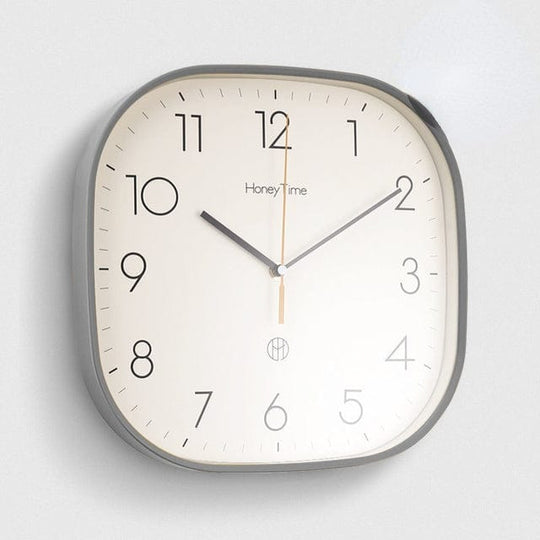 Firkantet Veggklokke Retro Stil 4