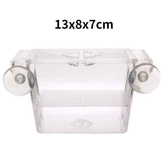 Fiskeklekkeriboks med Fire Rom og Transparent Design 6