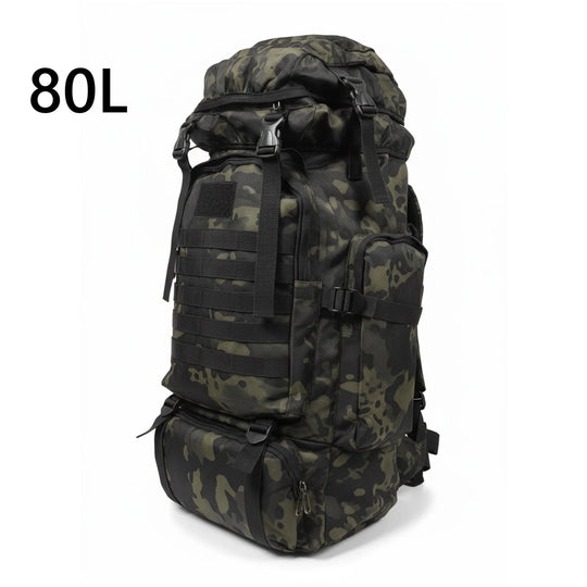 Fjellklatringsveske 80L/100L Taktisk Ryggsekk for Utendørs Aktiviteter 10