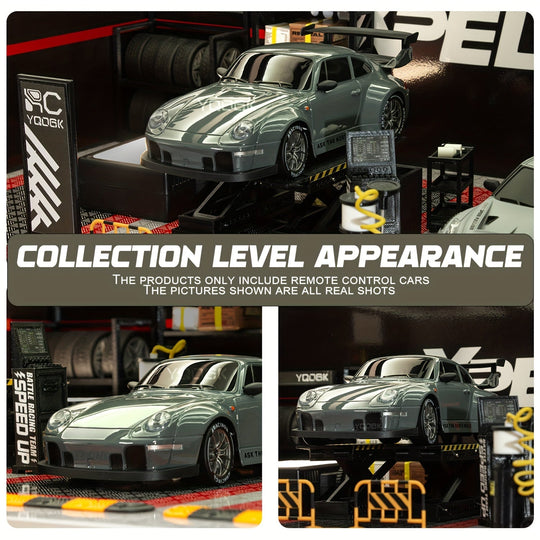 Fjernkontrollbil 1:24 Drift med LED-hjul 6