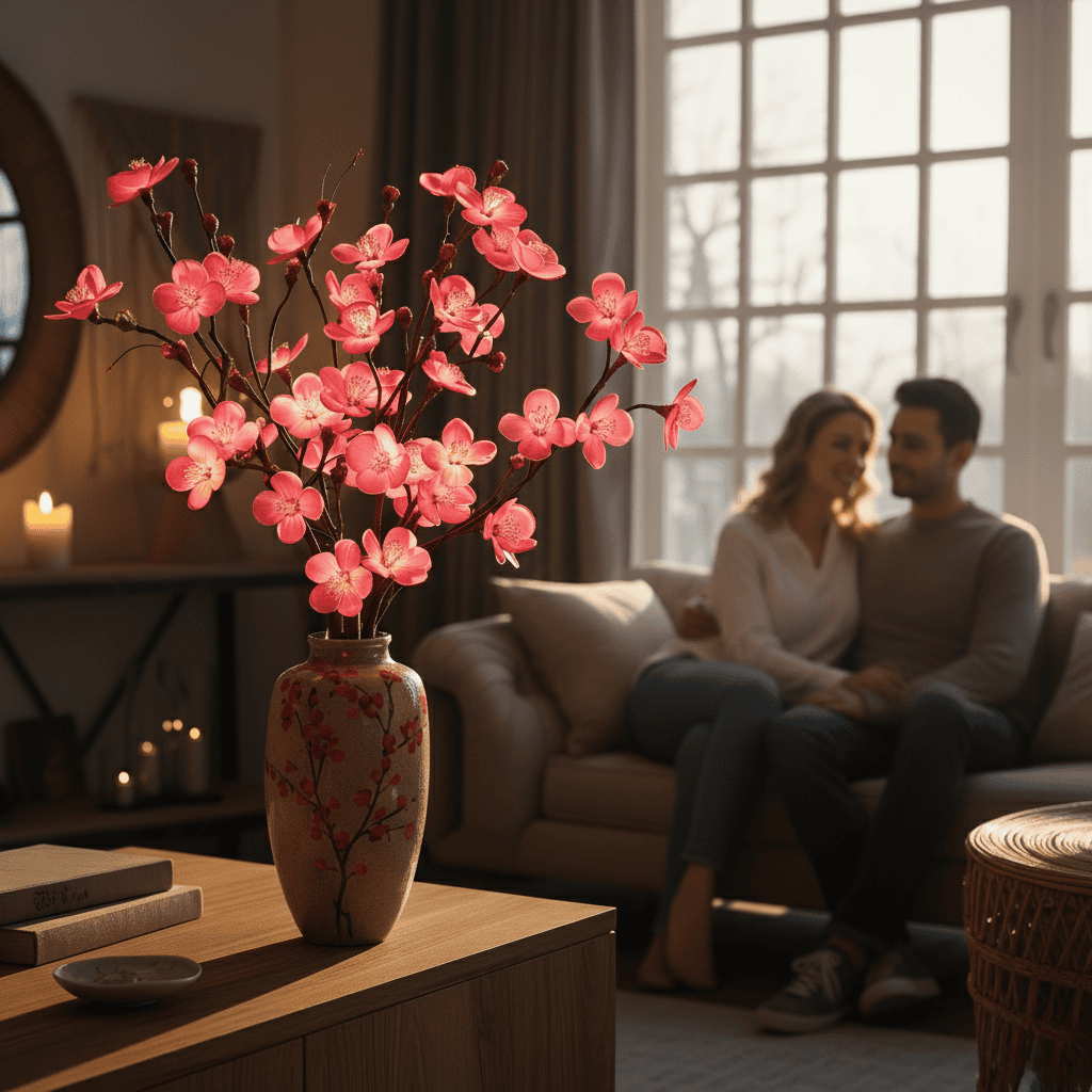 Fleksibel LED-grenlampe med Varmt Lys 1