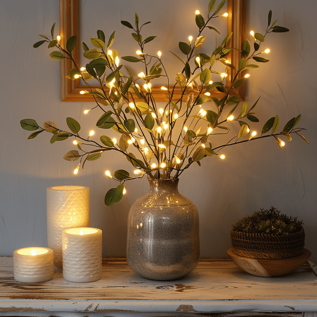 Fleksibel LED-grenlampe med Varmt Lys 7
