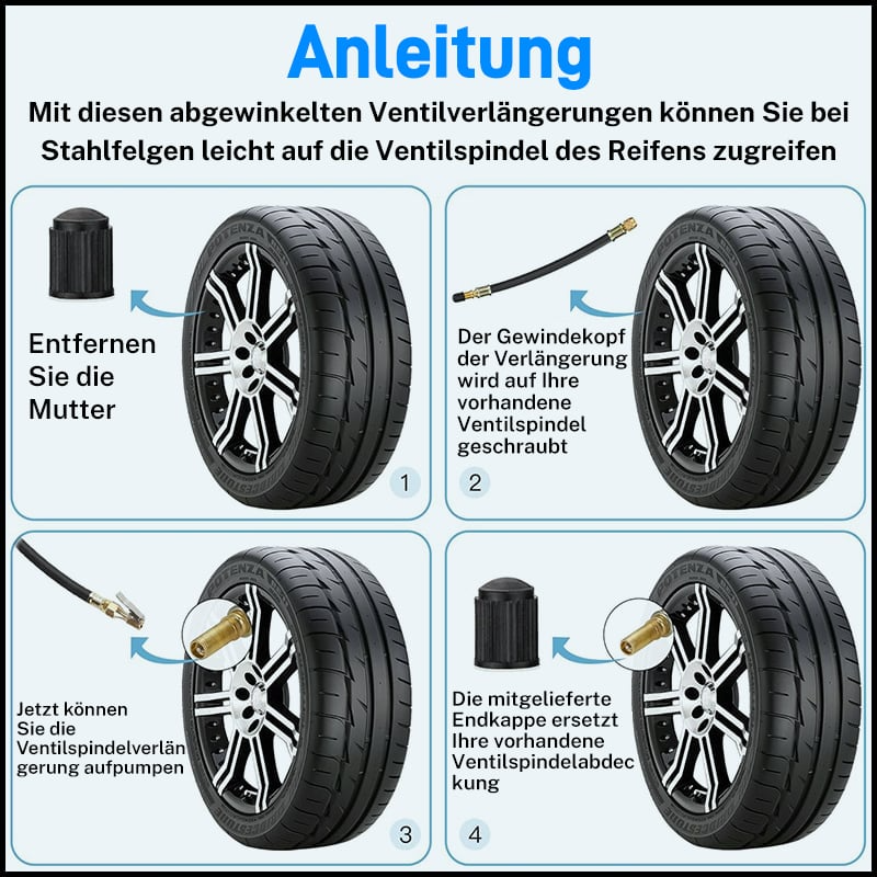 Fleksible Dekkventilforlengere for Enkel Tilgang 7