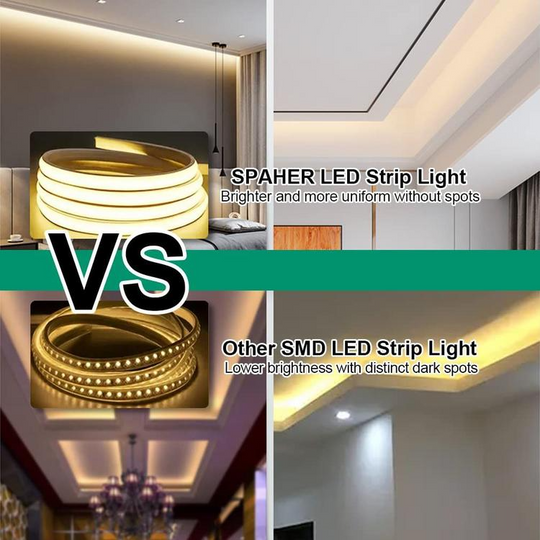 Fleksible LED Lysstriper for Hjemmet 8