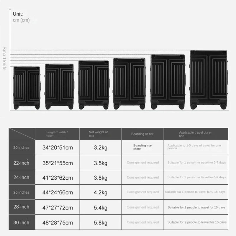 Forretningskoffert Aluminium-Magnesium Berlin 7