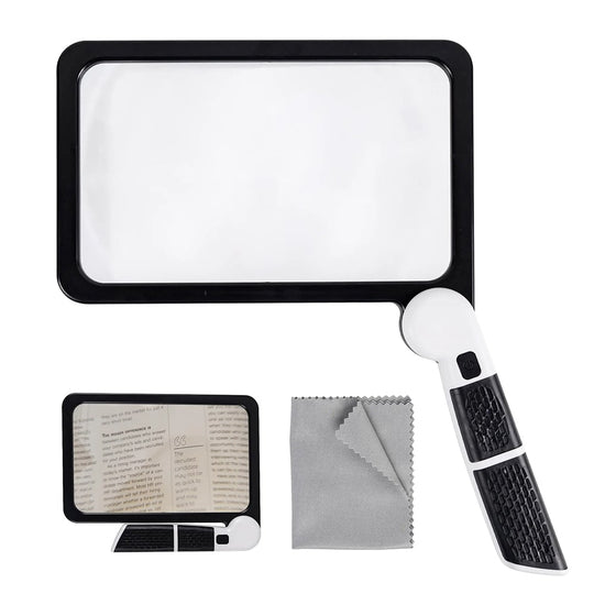 Forstørrelsesglass med LED-belysning og 5x Forstørrelse for Detaljarbeid 2