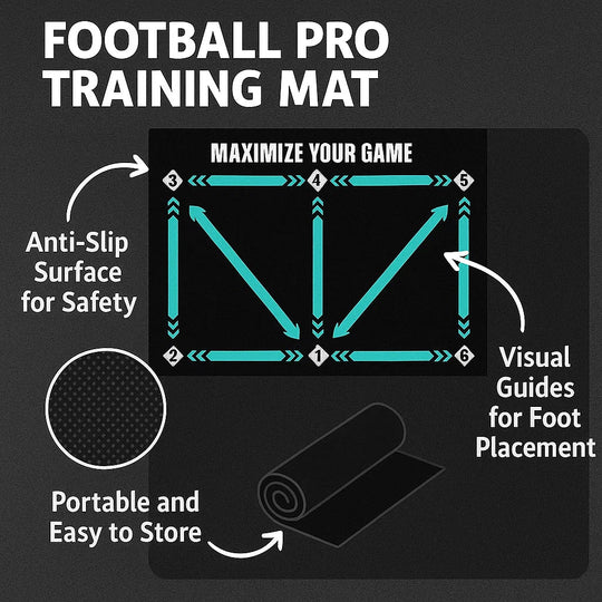 Fotballtrening Matte for Hjemmetrening 3