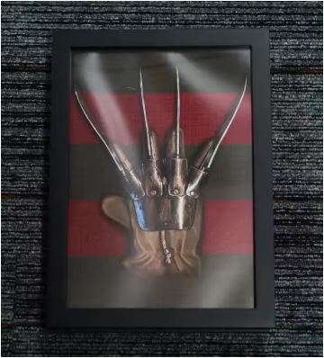 Freddy Krueger Shadow Box Display 0