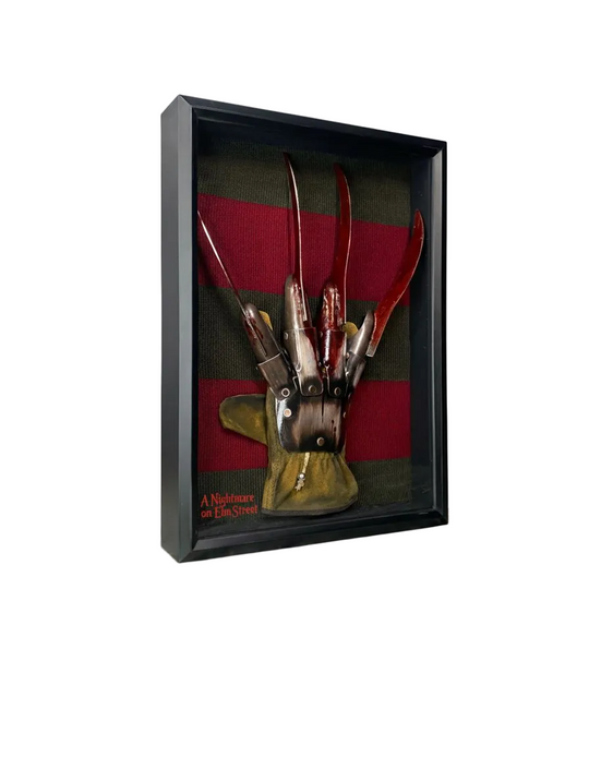 Freddy Krueger Shadow Box Display 1