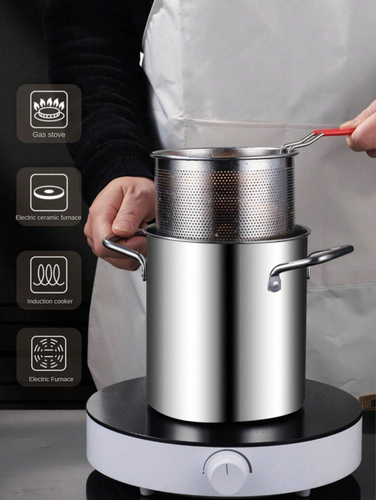 Fritøs i Rustfritt Stål med Smart Teknologi 2