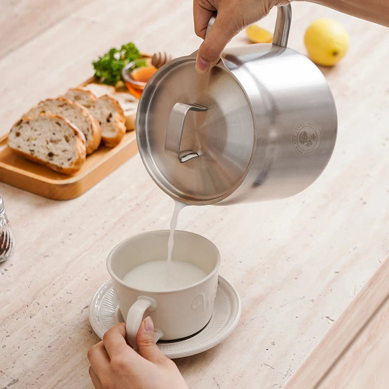 Fritøse Med Oljefiltrering 1,5 L Rustfritt Stål 3