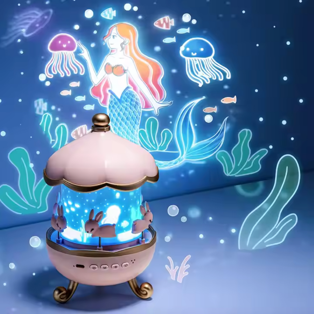 Galaxy Projector Night Light 360° for Barn og Voksne 0