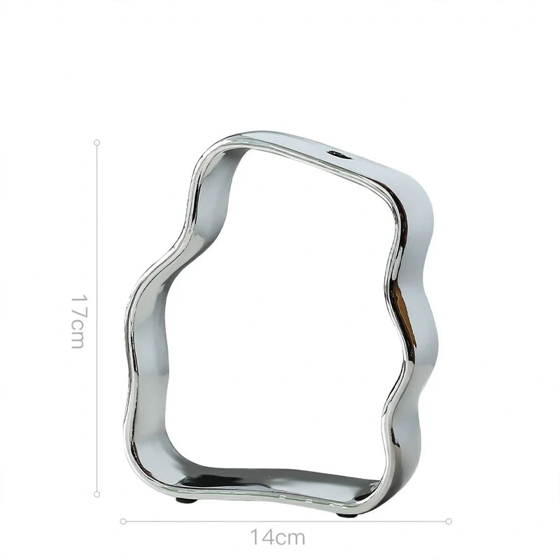 Geometrisk Vase for Blomster i Nordisk Design 4