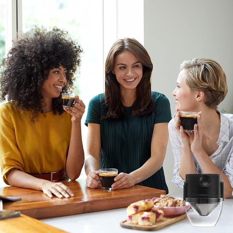 Gjenbrukbart Kaffefilter For Pour-Over Med Dobbeltlags Mikrofilter - Kompakt Design 6