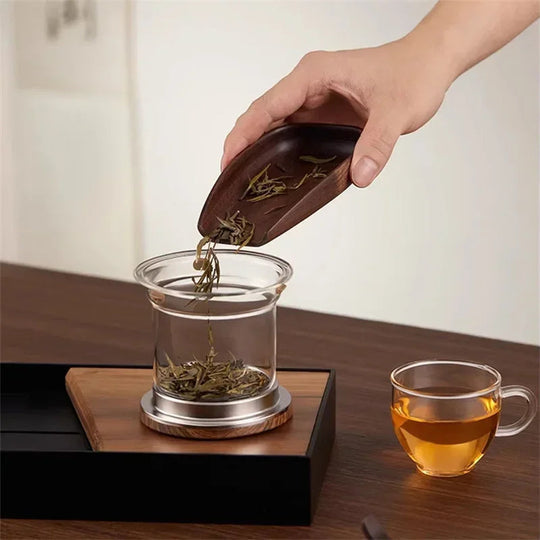 Glass Tekanne med Infuser for Løs Te 5