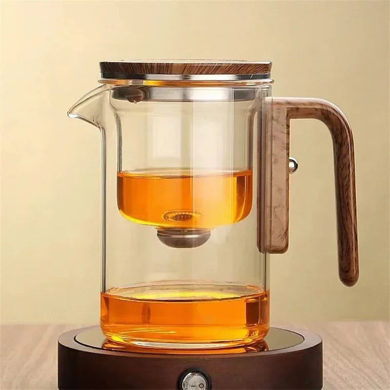 Glass Tekanne med Infuser for Løs Te 6