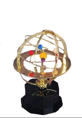 Grand Orrery Modell Håndlaget Mekanisk Solsystem 0