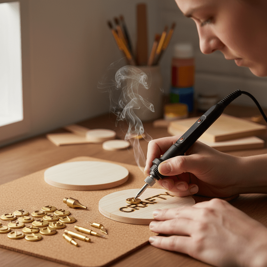 Graveringssett for DIY Prosjekter med Justerbar Temperatur 0