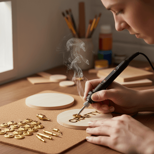 Graveringssett for DIY Prosjekter med Justerbar Temperatur 0