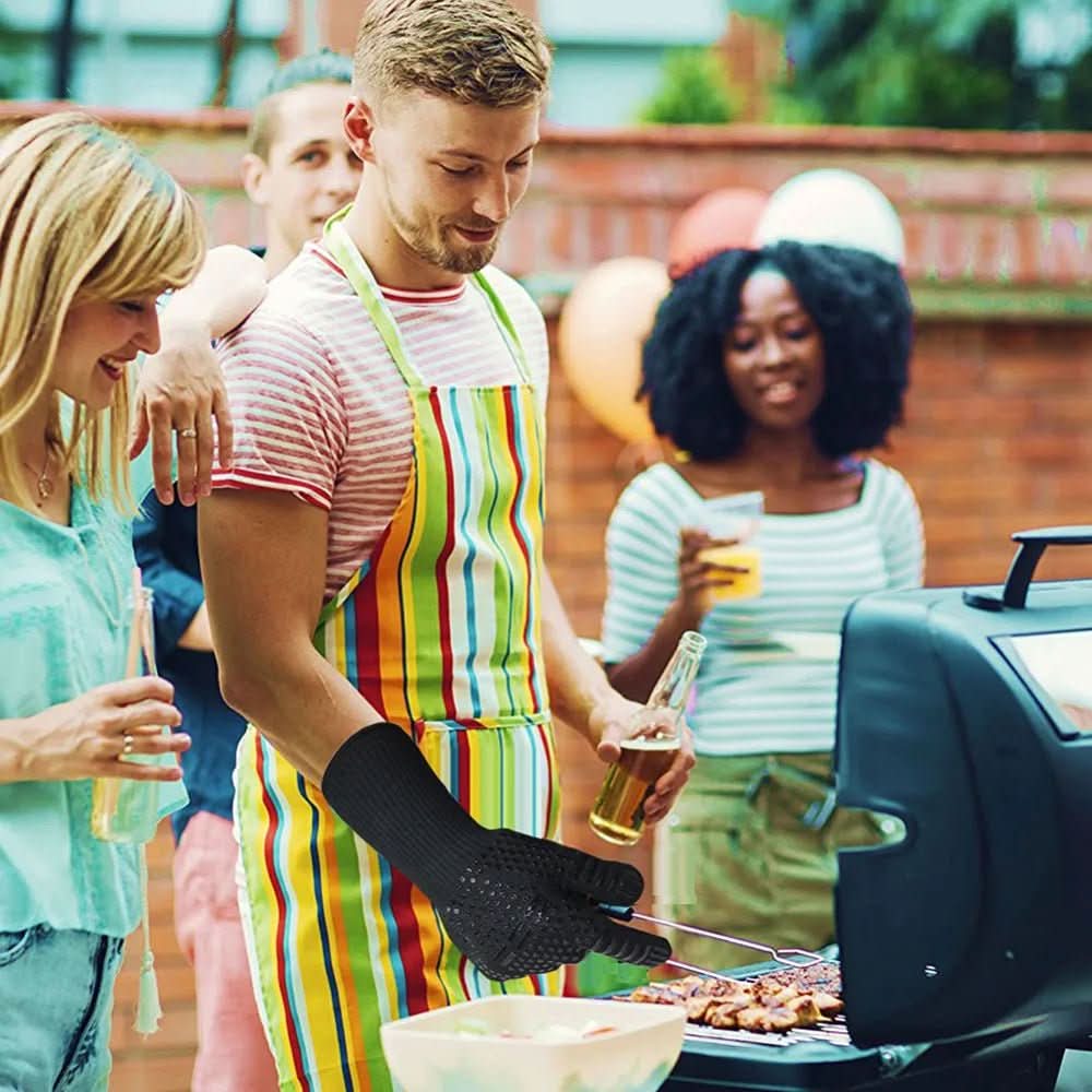 Grillhansker for BBQ med Ekstrem Varmebestandighet 2