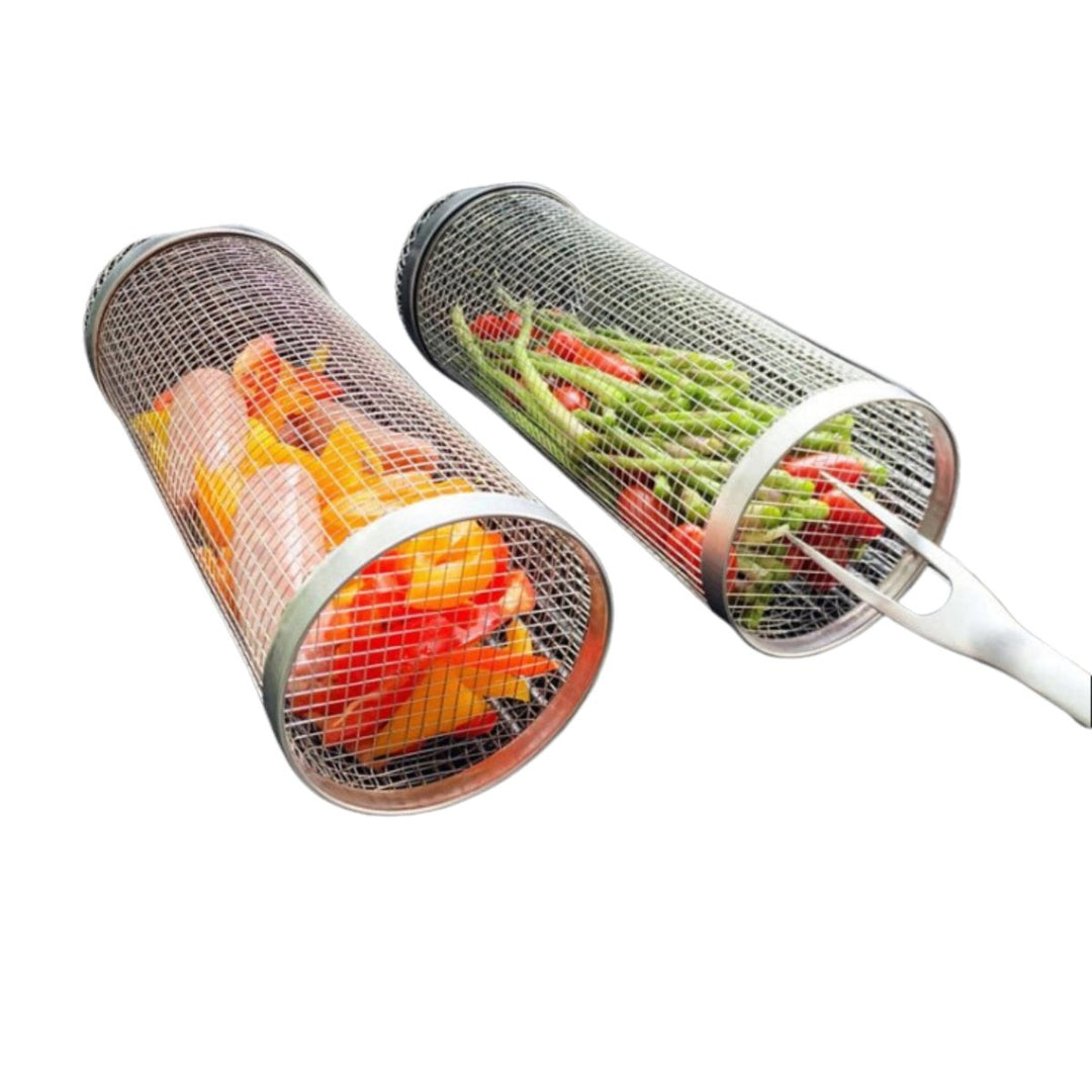 Grillkurv for Jevn Grilling og Tilberedning 0